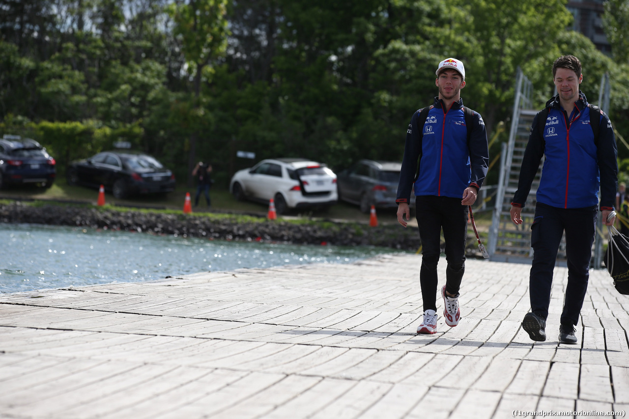 GP CANADA, 09.06.2018- Qualifiche, Pierre Gasly (FRA) Scuderia Toro Rosso STR13