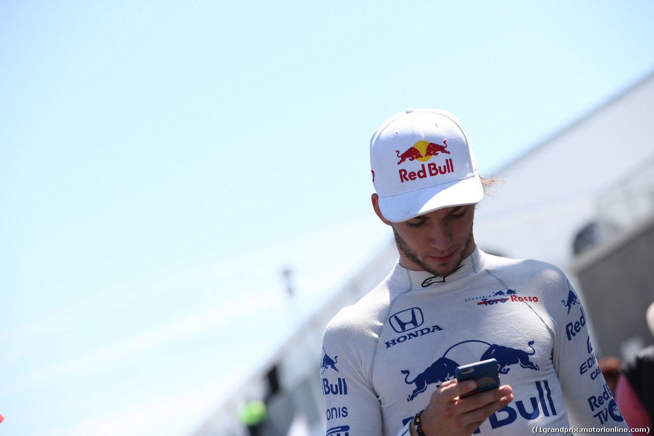 GP CANADA, 09.06.2018- Pierre Gasly (FRA) Scuderia Toro Rosso STR13