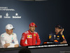 GP CANADA, 09.06.2018- after Qualifiche Official Fia press conference, L to R Valtteri Bottas (FIN) Mercedes AMG F1 W09, Sebastian Vettel (GER) Ferrari SF71H e Max Verstappen (NED) Red Bull Racing RB14