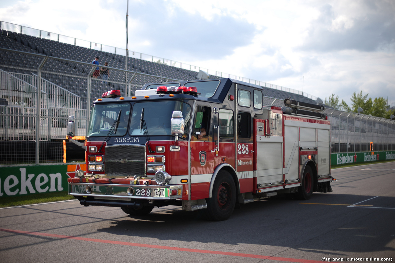 GP CANADA, 07.06.2018 - Fire Truck