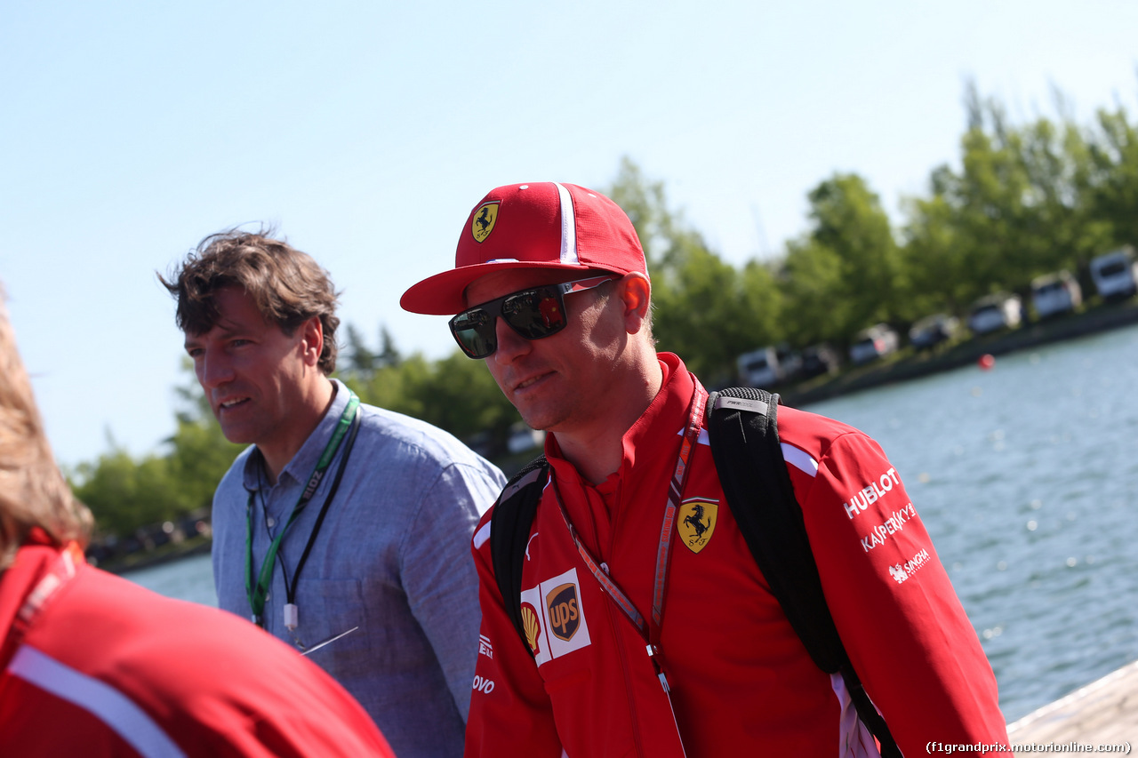 GP CANADA, 08.06.2018- Kimi Raikkonen (FIN) Ferrari SF71H