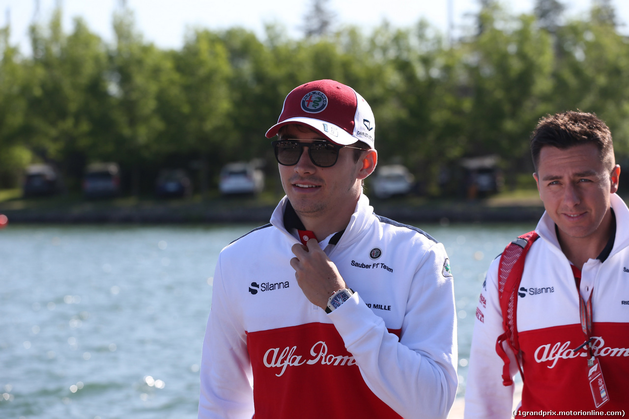 GP CANADA, 08.06.2018- Charles Leclerc (GER) Alfa Romeo Sauber C37