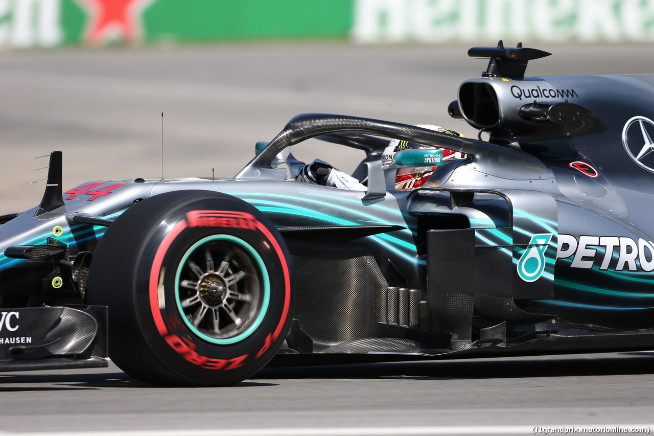 GP CANADA, 08.06.2018- free Practice 1, Lewis Hamilton (GBR) Mercedes AMG F1 W09
