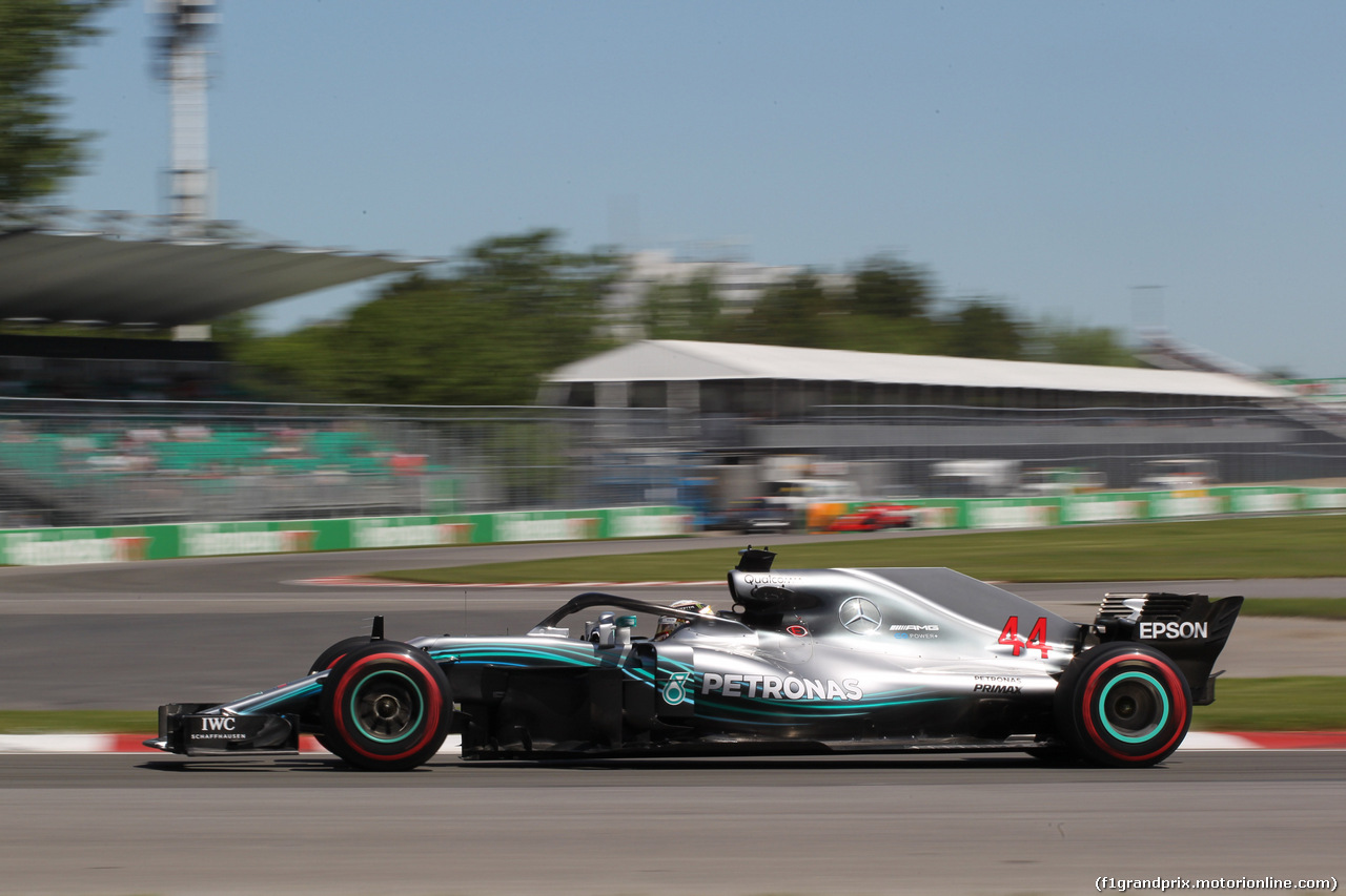 GP CANADA, 08.06.2018- free Practice 1, Lewis Hamilton (GBR) Mercedes AMG F1 W09