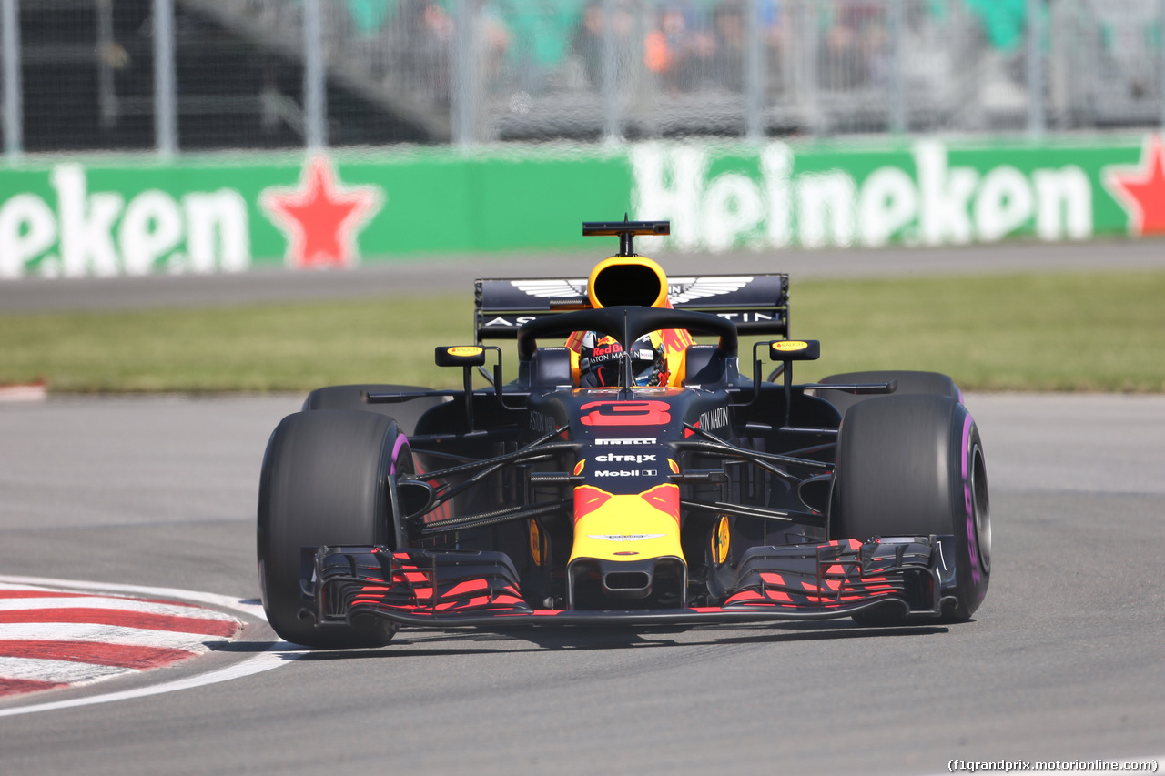 GP CANADA, 08.06.2018- free Practice 1, Max Verstappen (NED) Red Bull Racing RB14