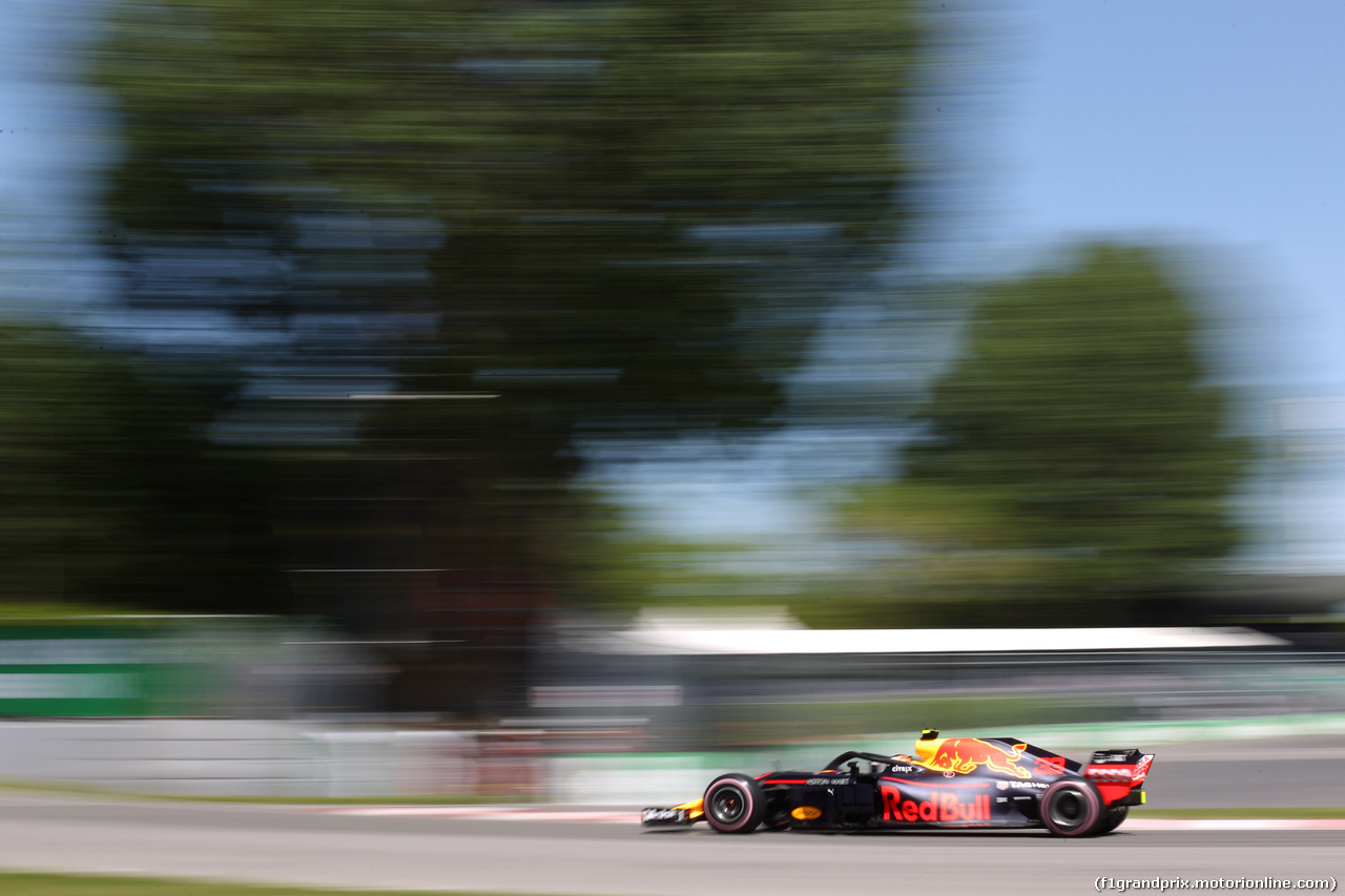 GP CANADA, 08.06.2018- free Practice 1, Max Verstappen (NED) Red Bull Racing RB14