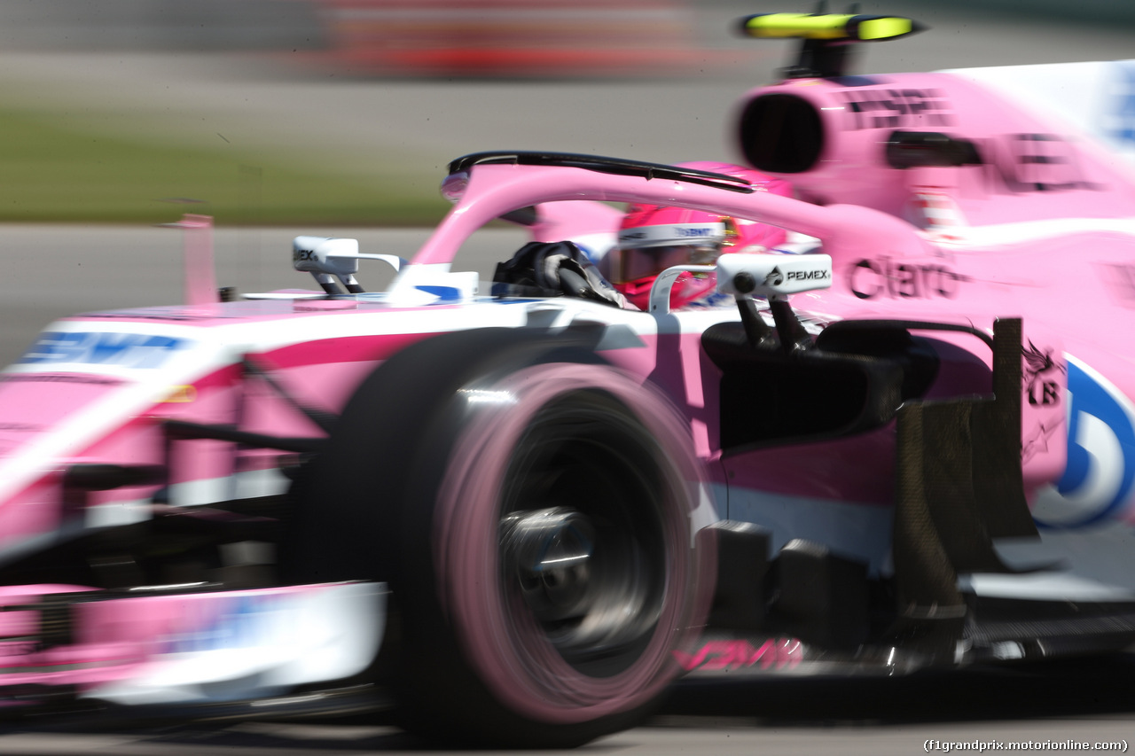 GP CANADA, 08.06.2018- free Practice 1, Esteban Ocon (FRA) Sahara Force India F1 VJM11