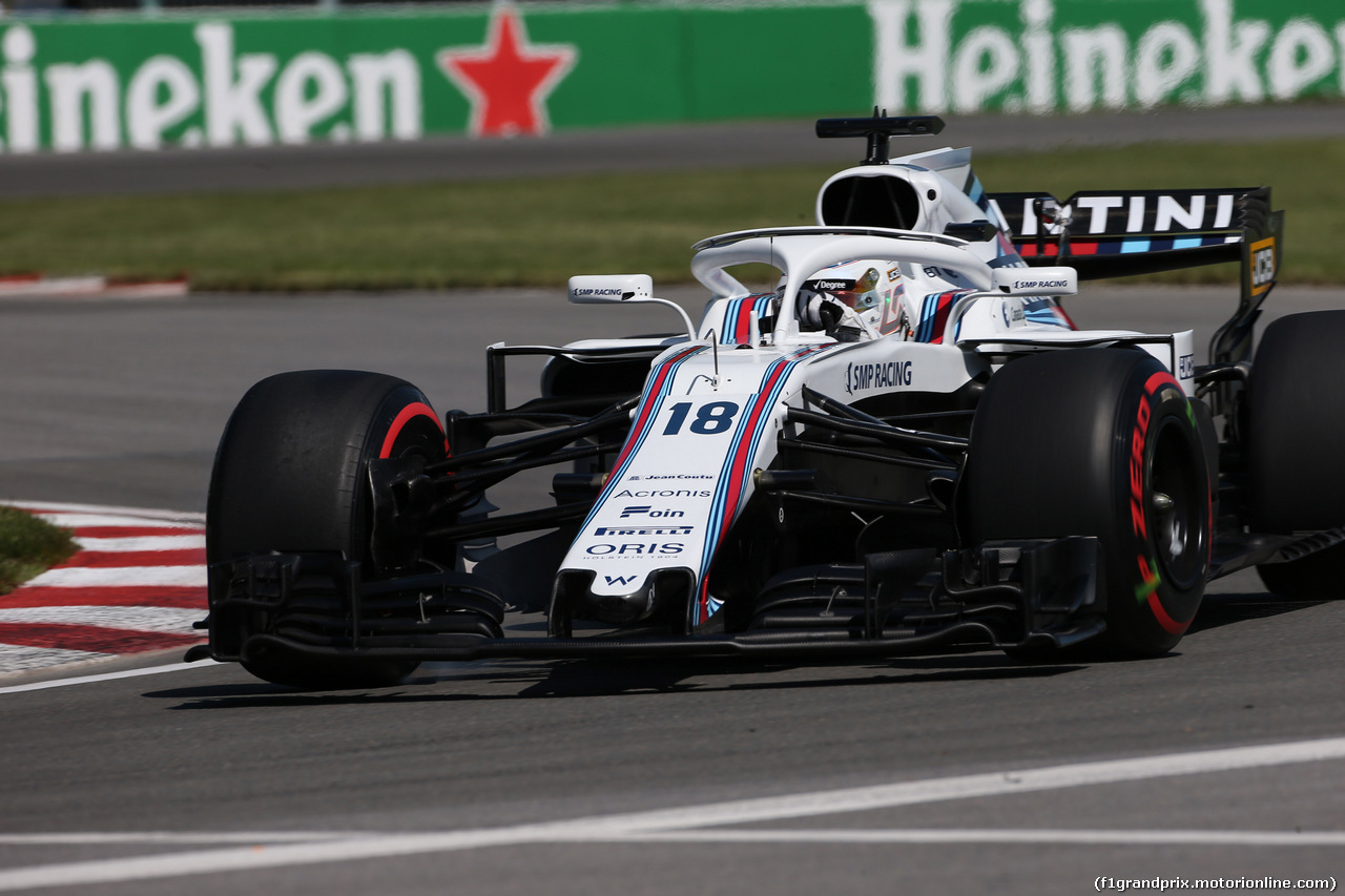 GP CANADA, 08.06.2018- free Practice 1, Lance Stroll (CDN) Williams FW41