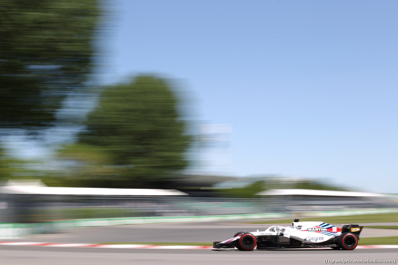 GP CANADA, 08.06.2018- free Practice 1, Lance Stroll (CDN) Williams FW41
