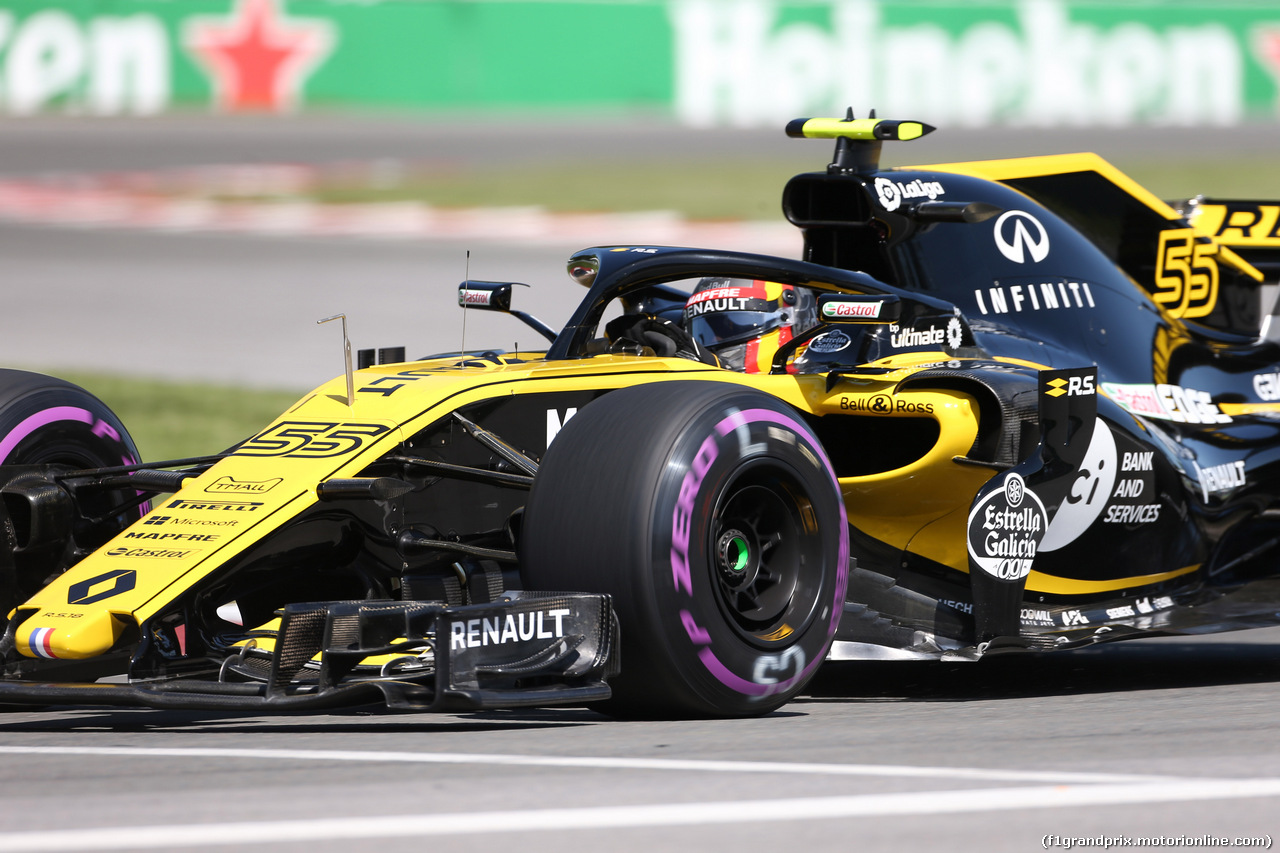 GP CANADA, 08.06.2018- free Practice 1, Carlos Sainz Jr (ESP) Renault Sport F1 Team RS18