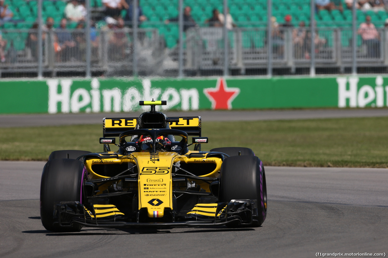 GP CANADA, 08.06.2018- free Practice 1, Carlos Sainz Jr (ESP) Renault Sport F1 Team RS18