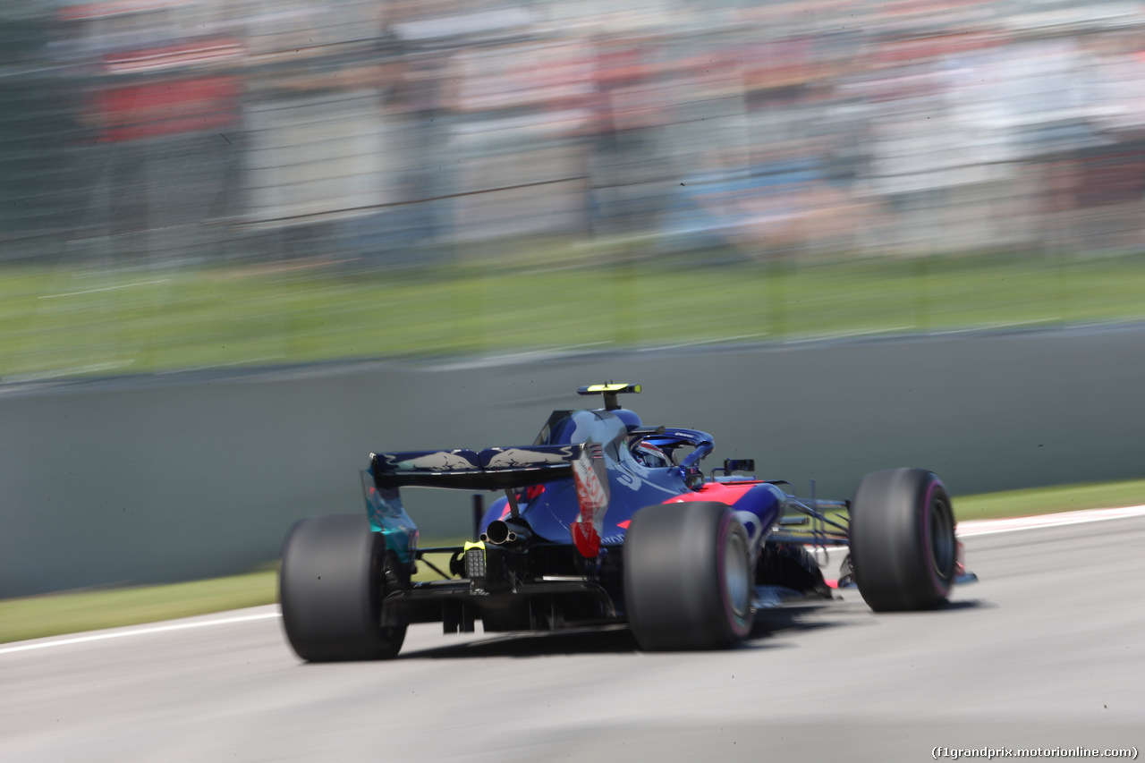 GP CANADA, 08.06.2018- free Practice 1, Pierre Gasly (FRA) Scuderia Toro Rosso STR13