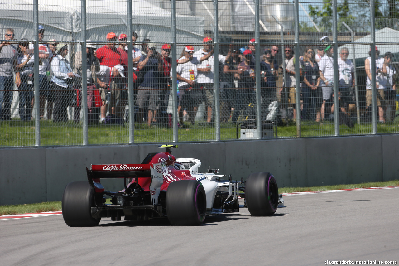 GP CANADA, 08.06.2018- free Practice 1, Charles Leclerc (GER) Alfa Romeo Sauber C37