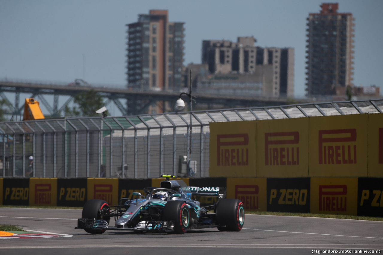 GP CANADA, 08.06.2018- free Practice 1, Valtteri Bottas (FIN) Mercedes AMG F1 W09