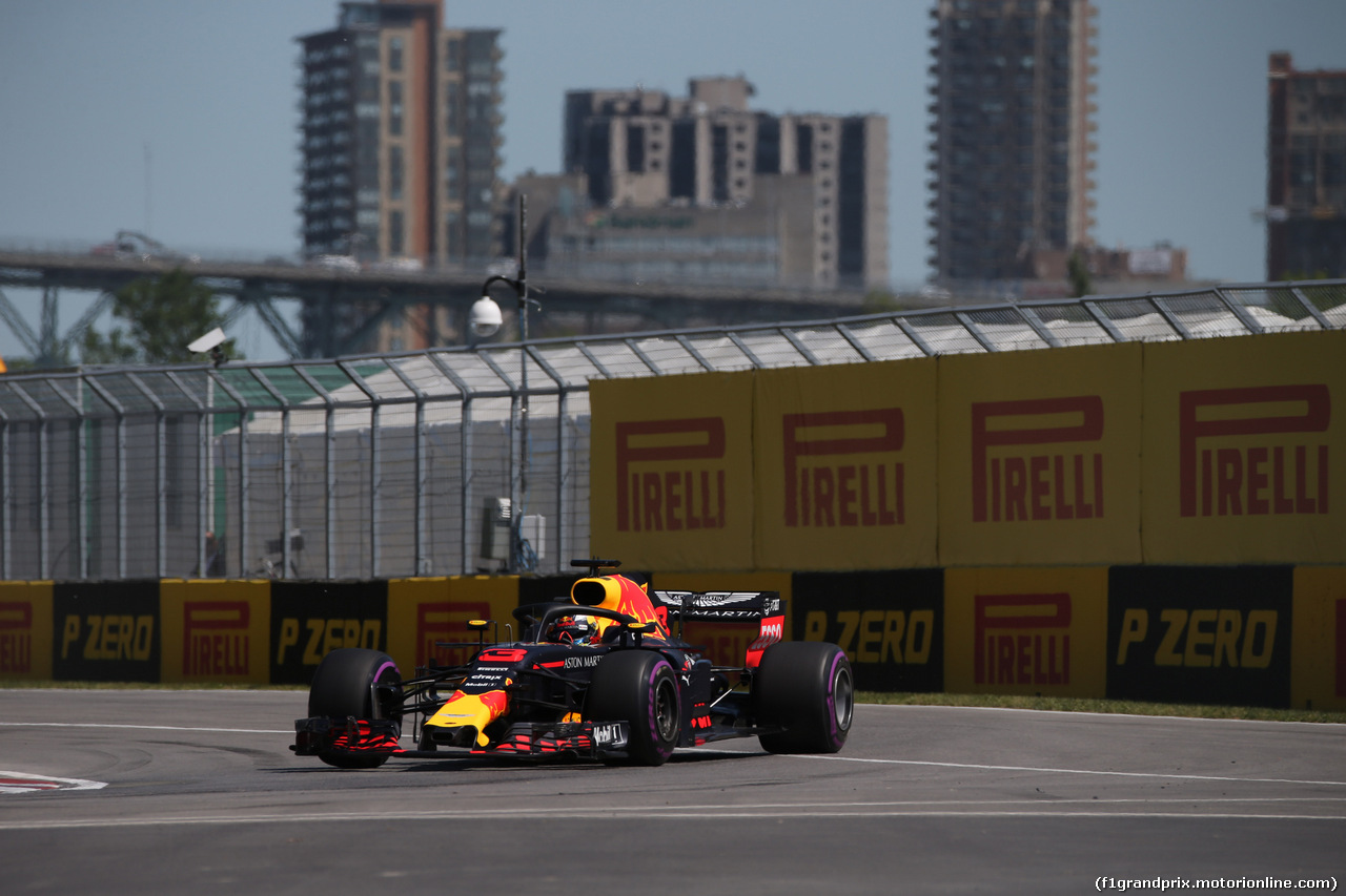 GP CANADA, 08.06.2018- free Practice 1, Daniel Ricciardo (AUS) Red Bull Racing RB14