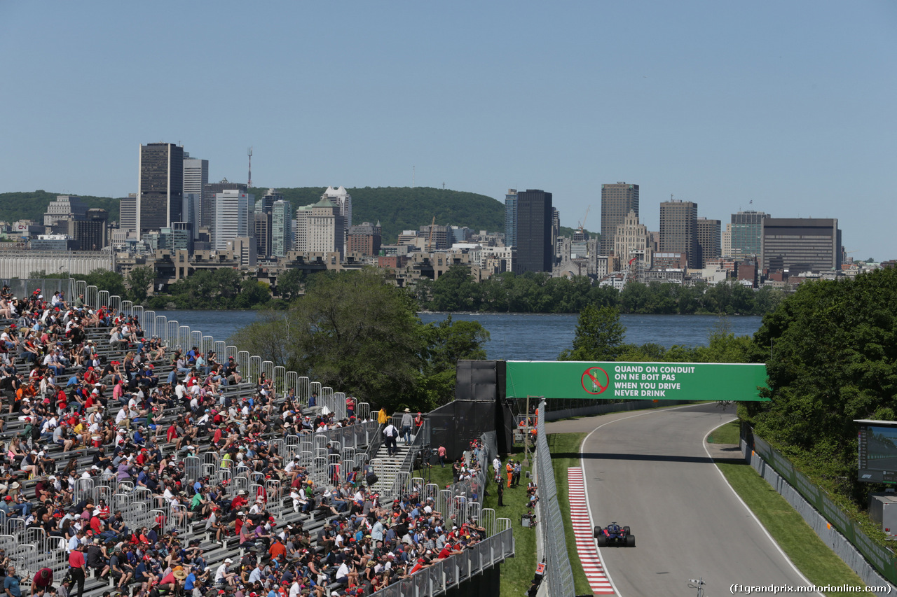 GP CANADA, 08.06.2018- free Practice 1, Brendon Hartley (FRA) Scuderia Toro Rosso STR13
