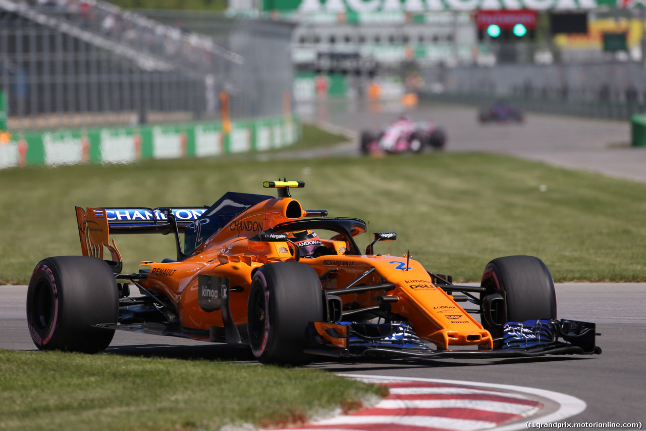 GP CANADA, 08.06.2018- free Practice 1, Stoffel Vandoorne (BEL) McLaren MCL33