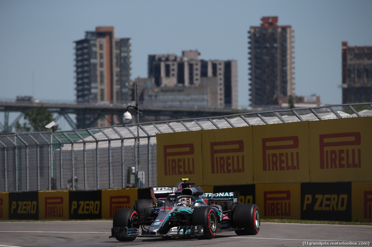 GP CANADA, 08.06.2018- free Practice 1, Lewis Hamilton (GBR) Mercedes AMG F1 W09