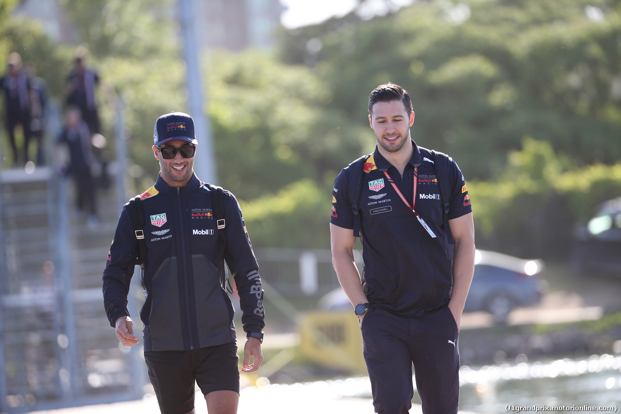 GP CANADA, 08.06.2018- Daniel Ricciardo (AUS) Red Bull Racing RB14