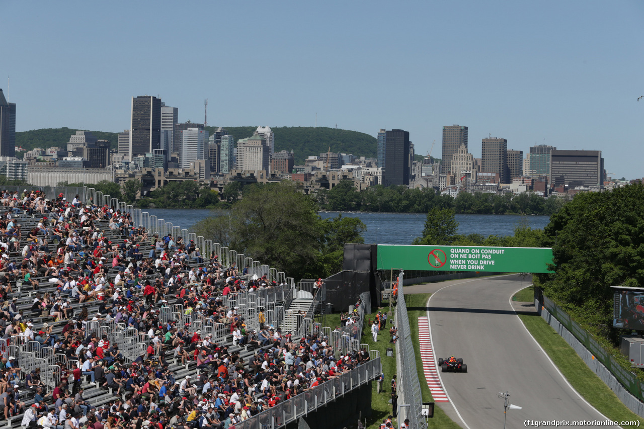 GP CANADA, 08.06.2018- Max Verstappen (NED) Red Bull Racing RB14