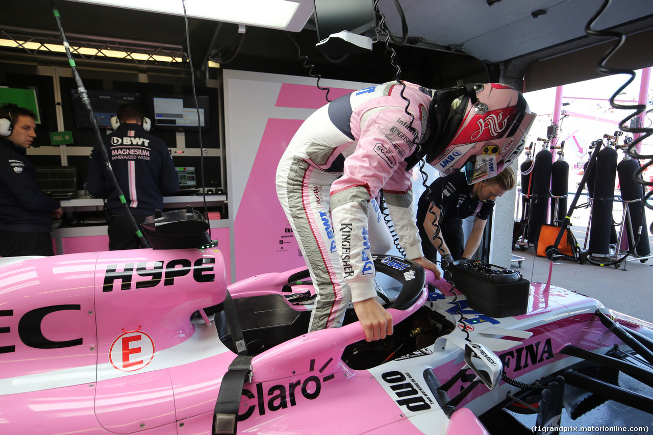 GP CANADA, 08.06.2018- free Practice 1, Nicholas Latifi (CDN) Sahara Force India F1 Team Development Driver