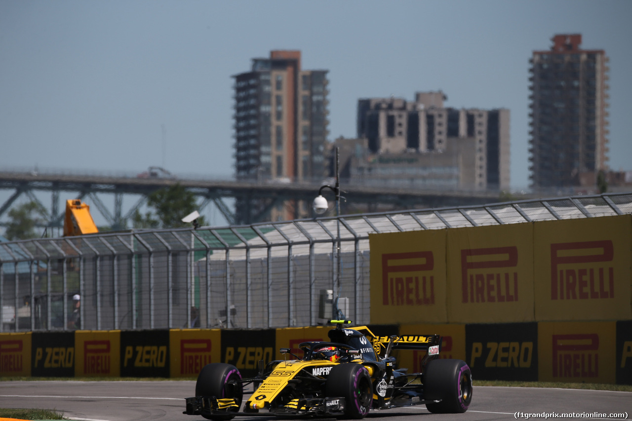 GP CANADA, 08.06.2018- free Practice 1, Carlos Sainz Jr (ESP) Renault Sport F1 Team RS18