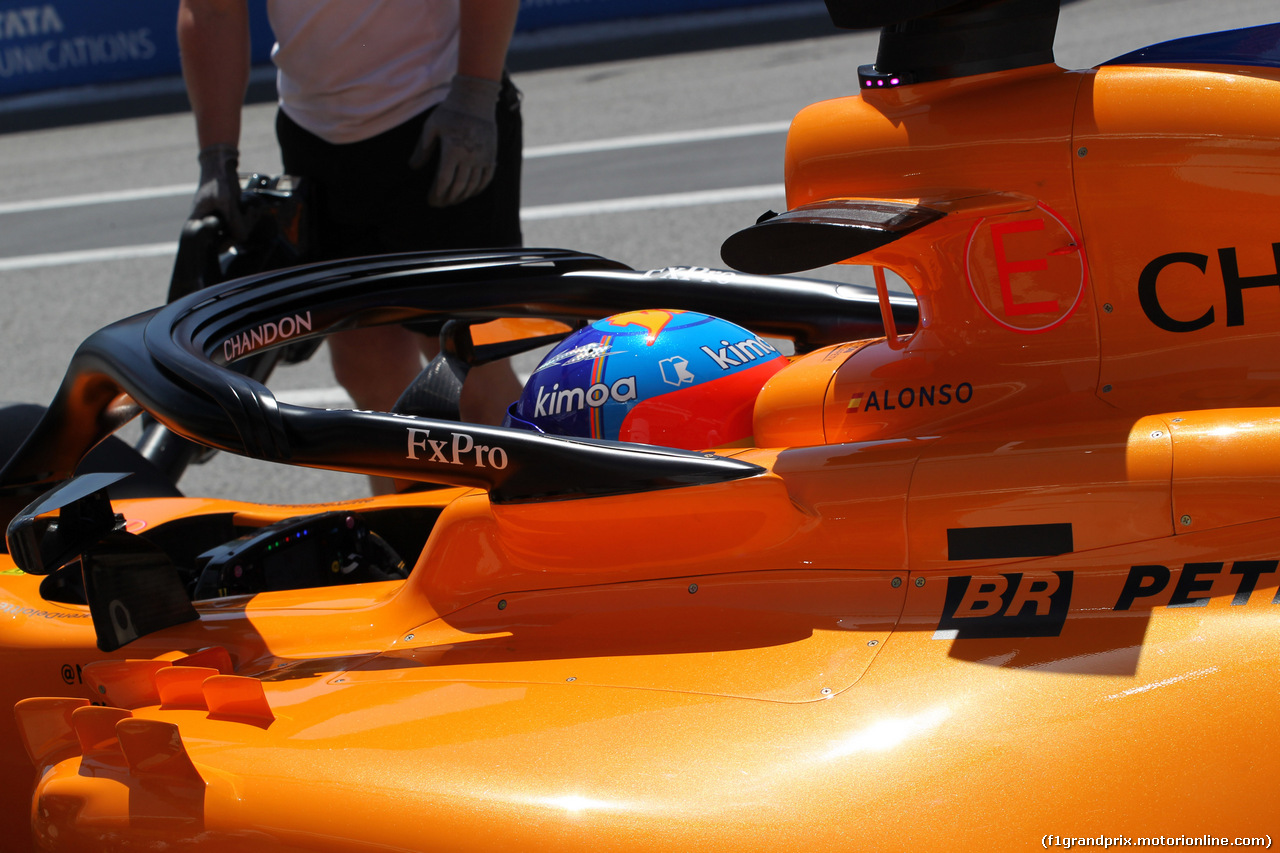 GP CANADA, 08.06.2018- free Practice 2, Fernando Alonso (ESP) McLaren Renault MCL33