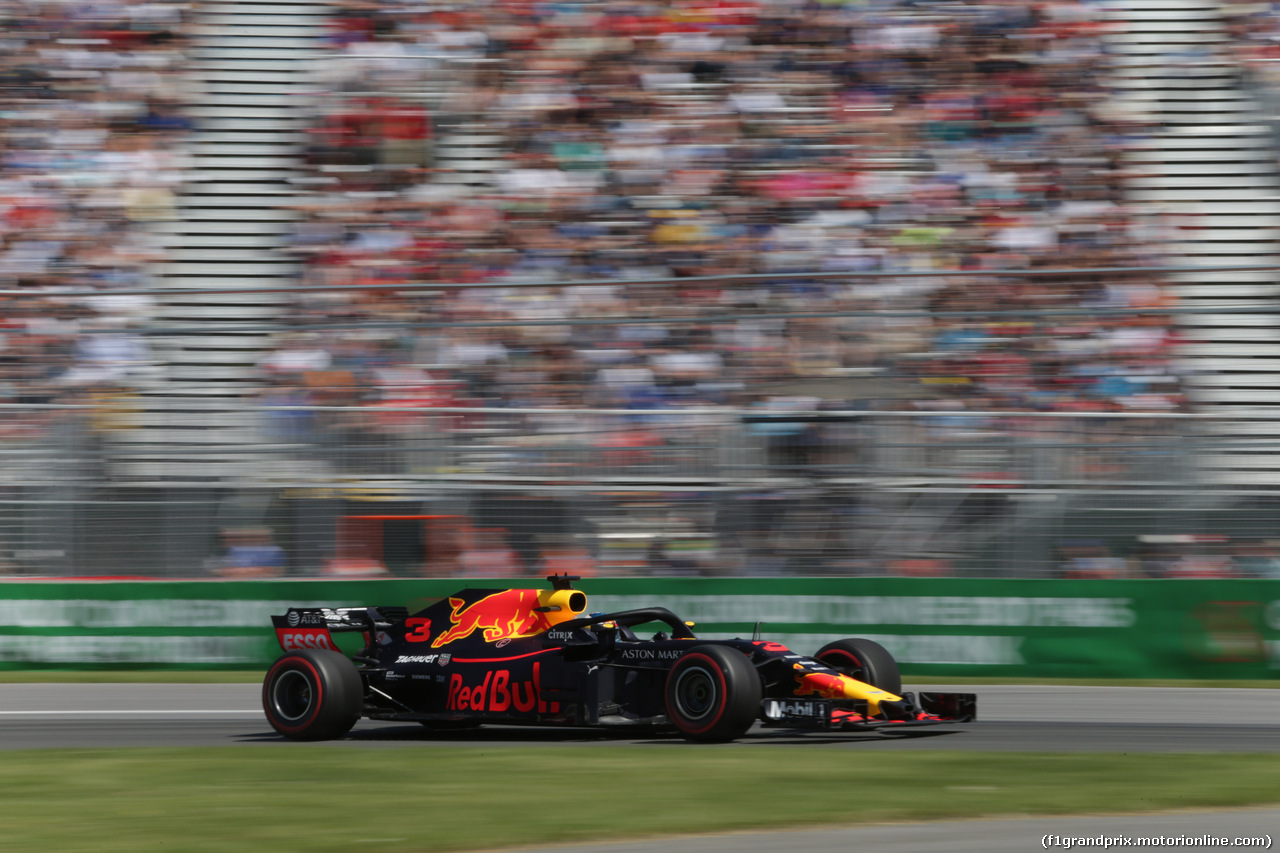 GP CANADA, 08.06.2018- free Practice 2, Daniel Ricciardo (AUS) Red Bull Racing RB14