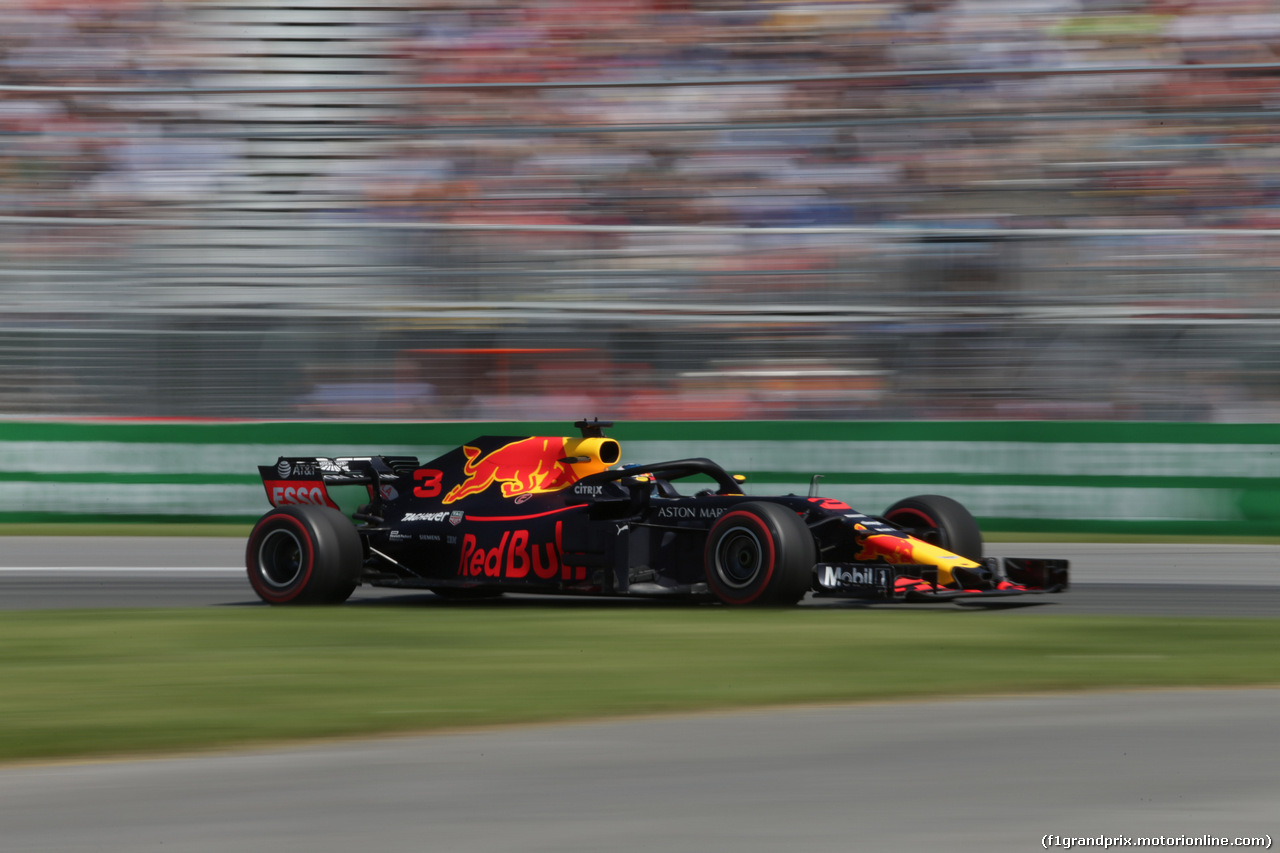 GP CANADA, 08.06.2018- free Practice 2, Daniel Ricciardo (AUS) Red Bull Racing RB14