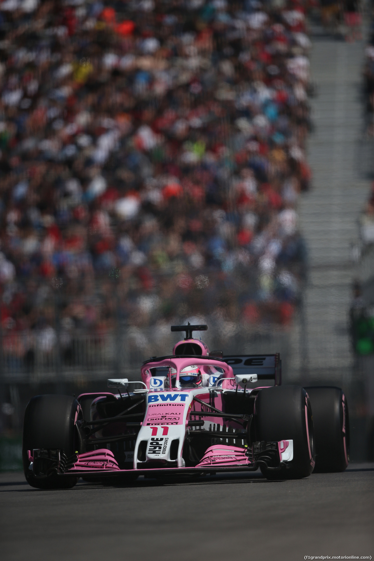 GP CANADA, 08.06.2018- free Practice 2, Sergio Perez (MEX) Sahara Force India F1 VJM11