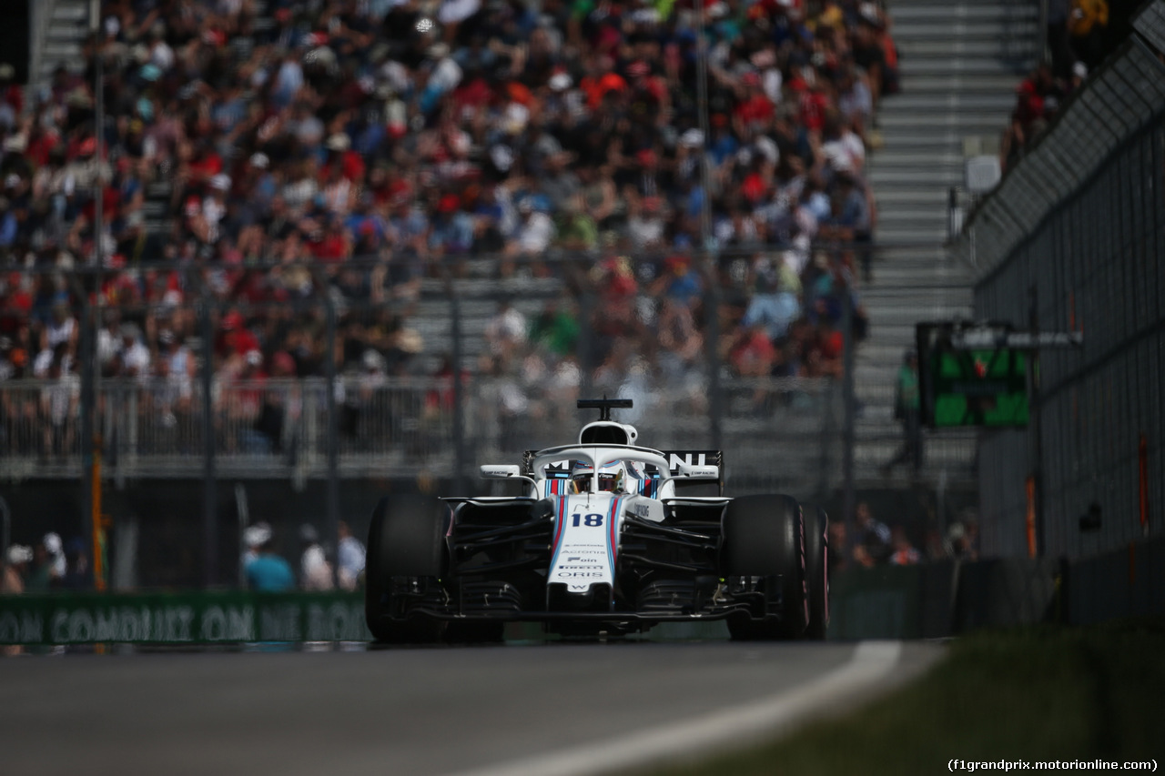 GP CANADA, 08.06.2018- free Practice 2, Lance Stroll (CDN) Williams FW41