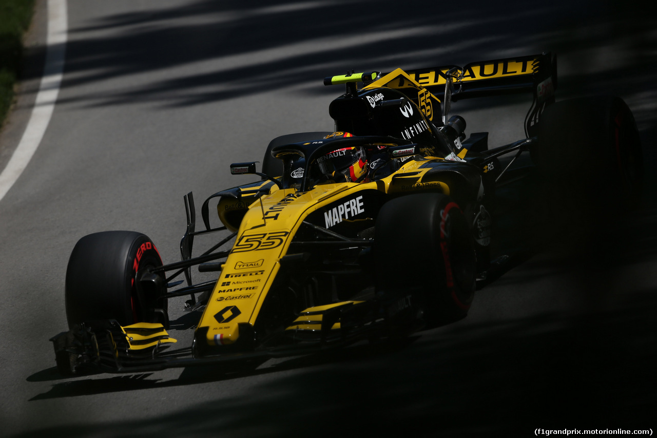 GP CANADA, 08.06.2018- free Practice 2, Carlos Sainz Jr (ESP) Renault Sport F1 Team RS18