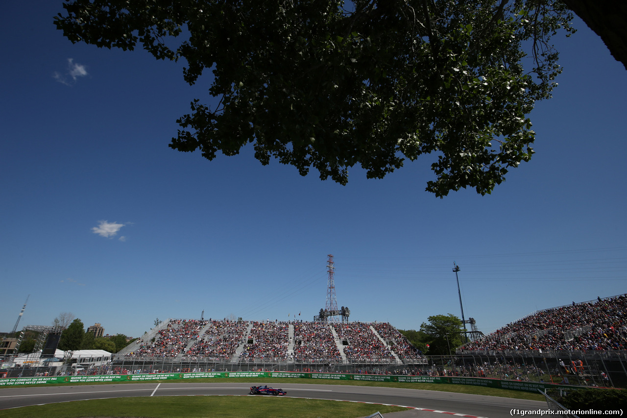 GP CANADA, 08.06.2018- free Practice 2, Brendon Hartley (FRA) Scuderia Toro Rosso STR13
