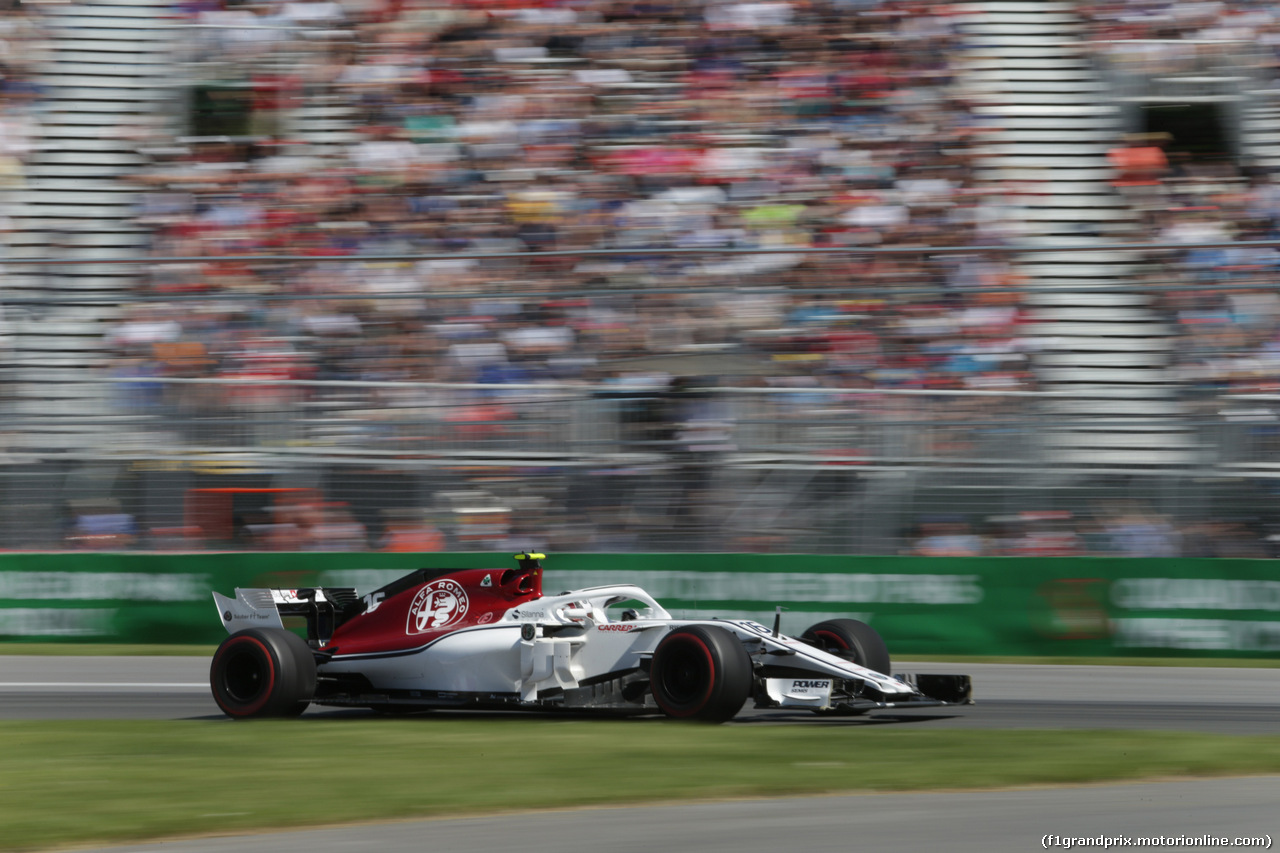 GP CANADA, 08.06.2018- free Practice 2, Charles Leclerc (GER) Alfa Romeo Sauber C37
