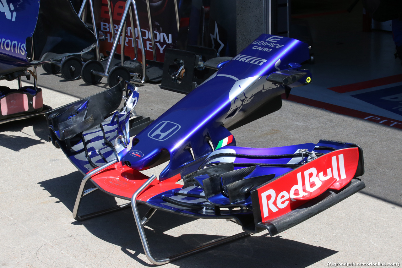 GP CANADA, 08.06.2018- free Practice 2, Scuderia Toro Rosso STR13 Frontal Wing