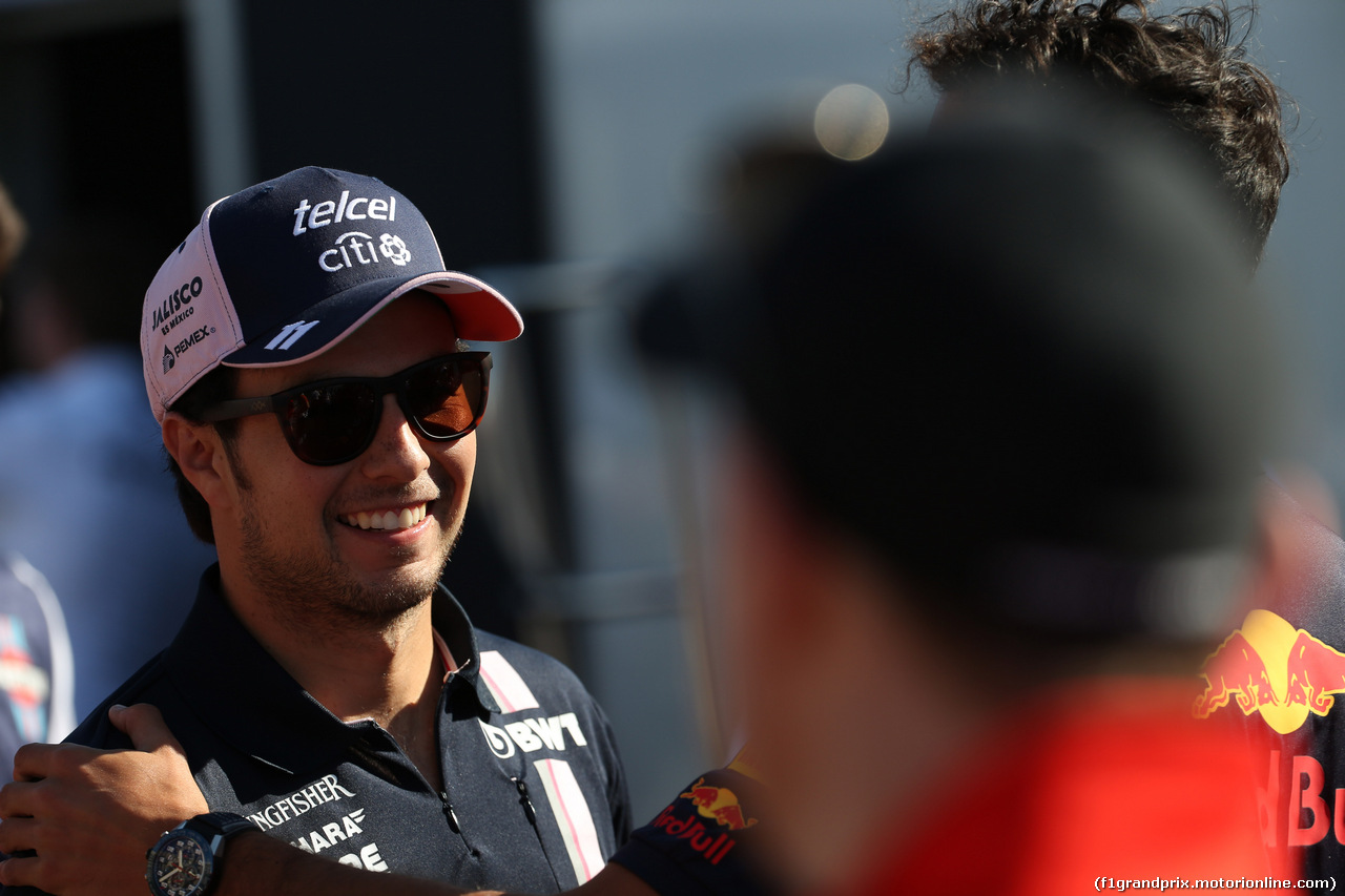 GP CANADA, 08.06.2018- Sergio Perez (MEX) Sahara Force India F1 VJM11