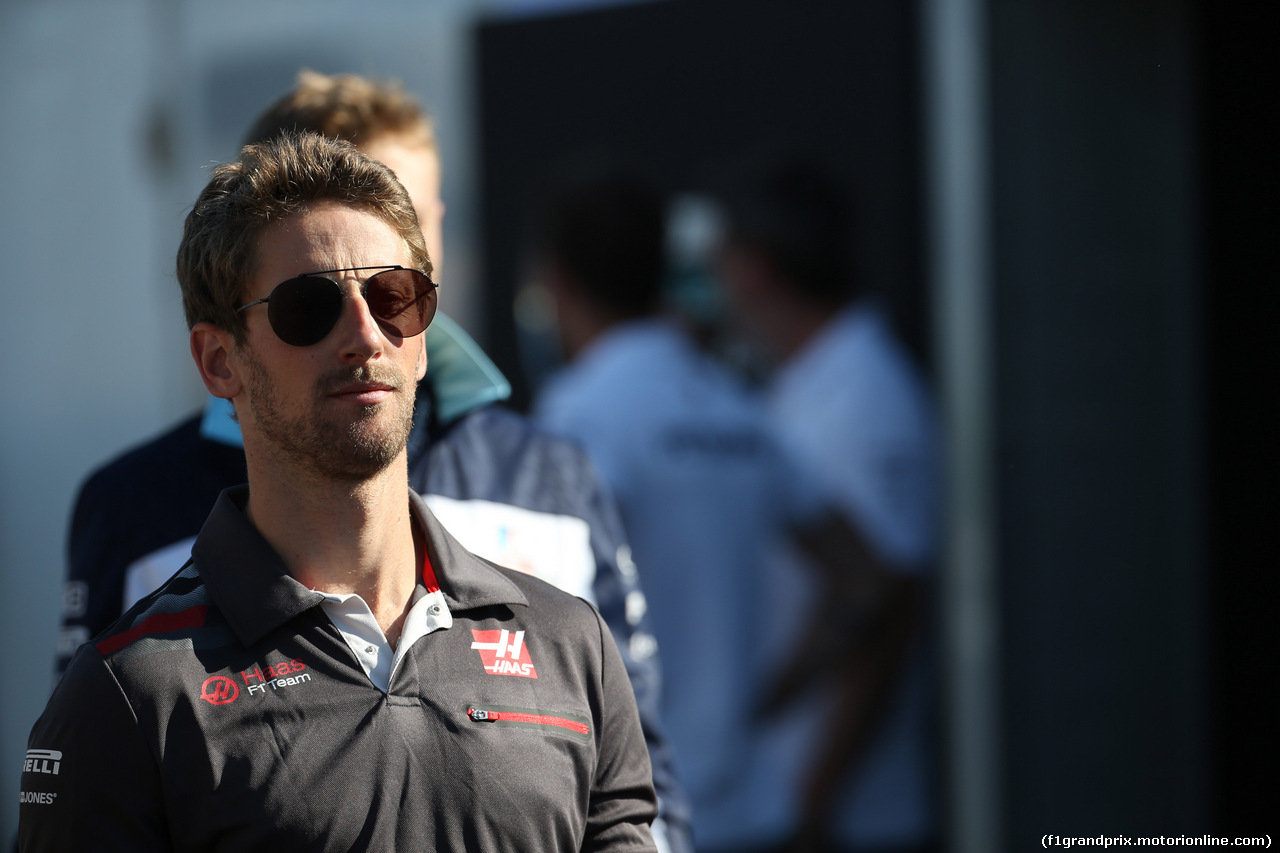 GP CANADA, 08.06.2018- Romain Grosjean (FRA) Haas F1 Team VF-18