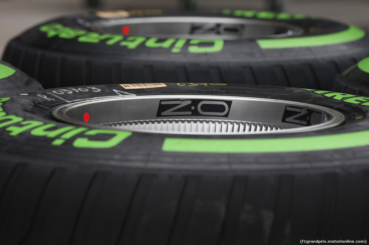 GP CINA, 12.04.2018- OZ Wheels e Pirelli Tyres