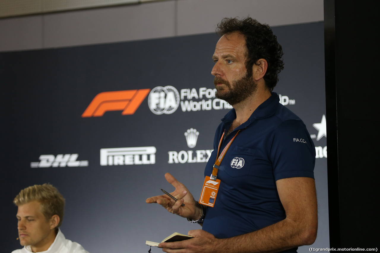 GP CINA, 12.04.2018- Matteo Bonciani (ITA), F1 Head of Communications