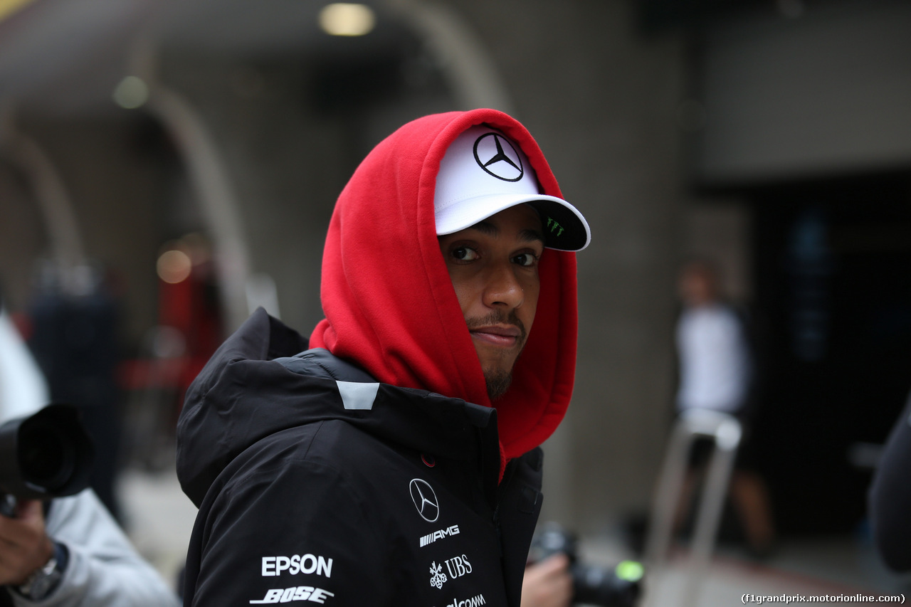 GP CINA, 12.04.2018- Lewis Hamilton (GBR) Mercedes AMG F1 W09