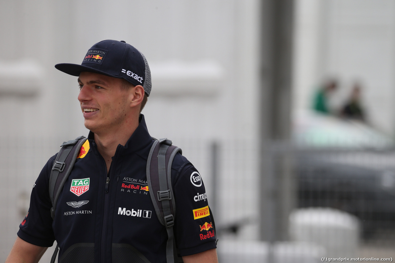 GP CINA, 12.04.2018- Max Verstappen (NED) Red Bull Racing RB14