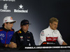 GP CINA, 12.04.2018- Giovedi' Press Conference, L to R Pierre Gasly (FRA) Scuderia Toro Rosso STR13, Max Verstappen (NED) Red Bull Racing RB14 e Marcus Ericsson (SUE) Alfa Romeo Sauber C37