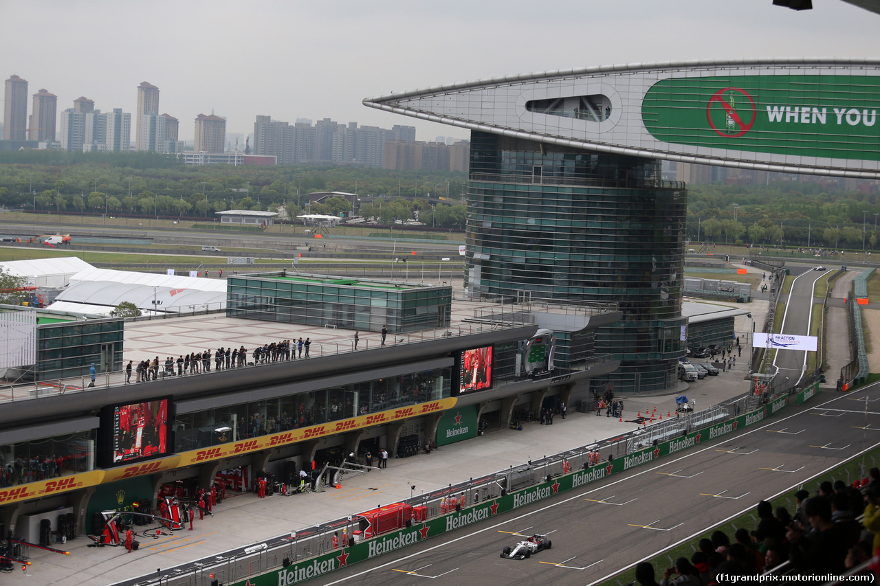 GP CINA, 14.04.2018- Qualifiche, Charles Leclerc (GER) Alfa Romeo Sauber C37