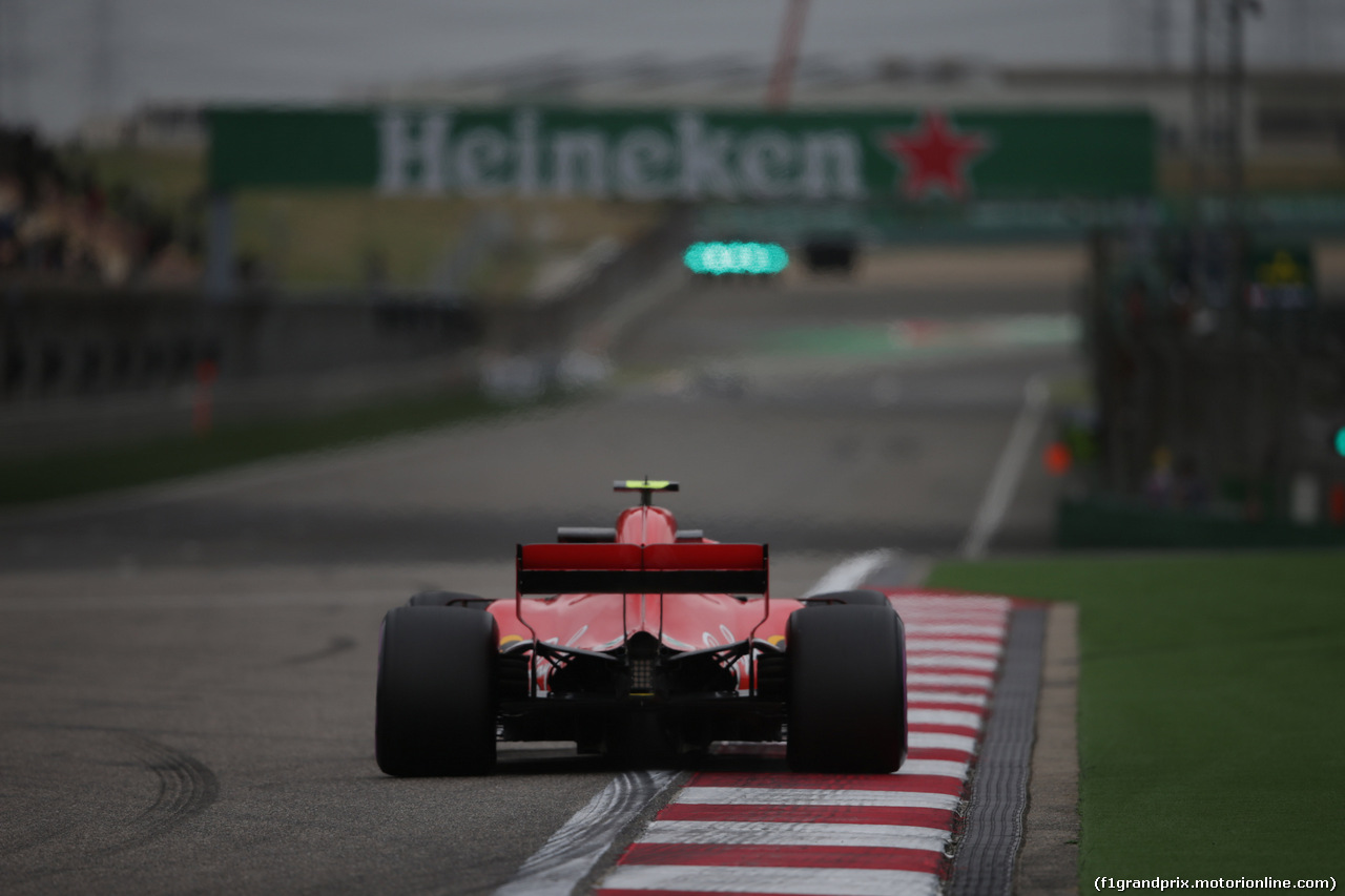 GP CINA, 13.04.2018- Prove Libere 1, Kimi Raikkonen (FIN) Ferrari SF71H