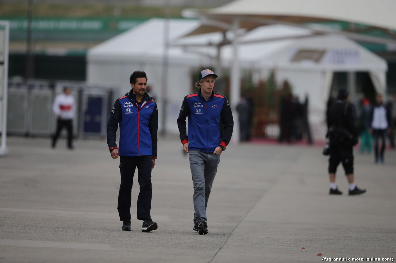 GP CINA, 13.04.2018-  Brendon Hartley (FRA) Scuderia Toro Rosso STR13