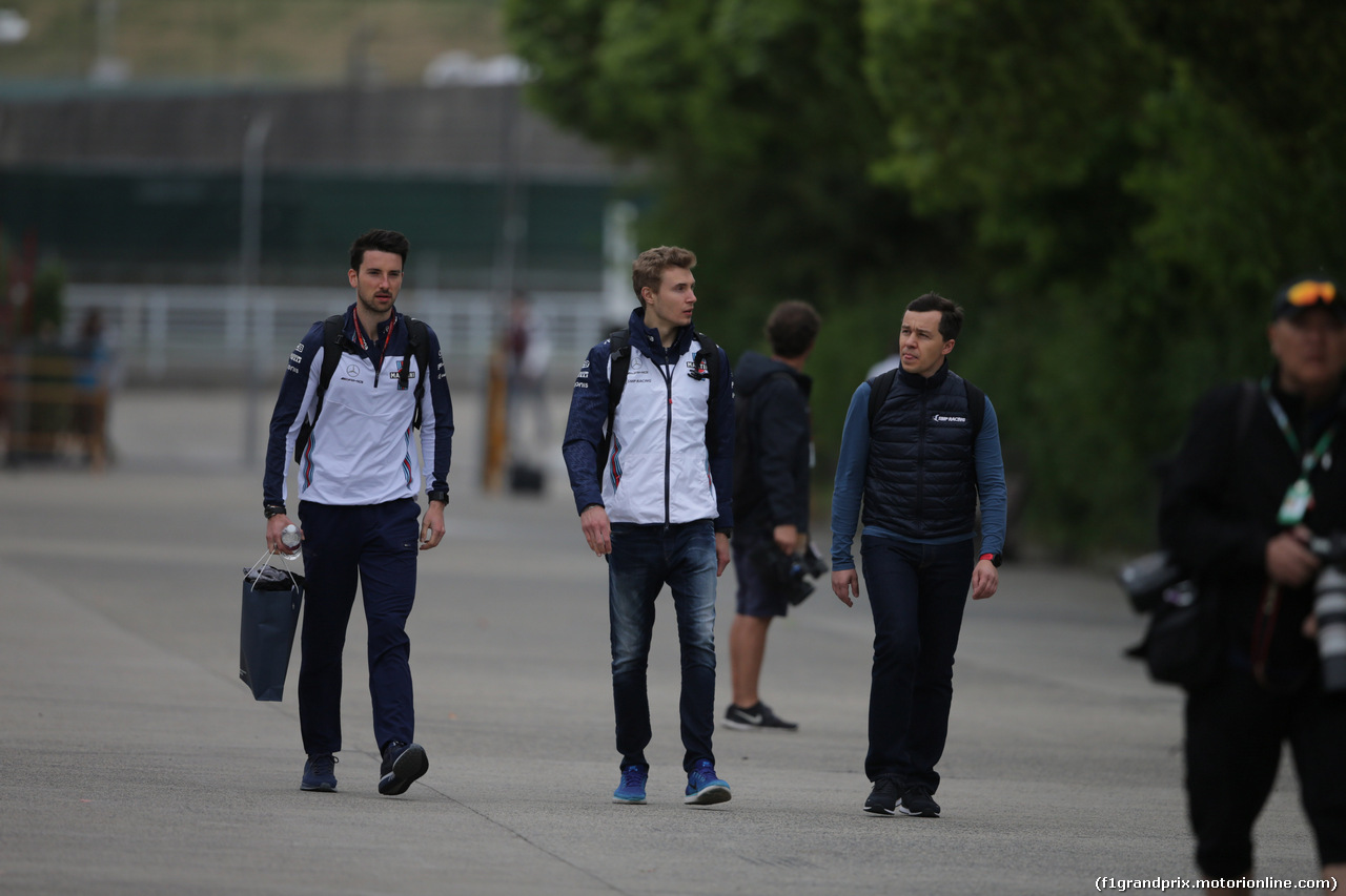 GP CINA, 13.04.2018- Sergej Sirotkin (RUS) Williams F1 Team FW41