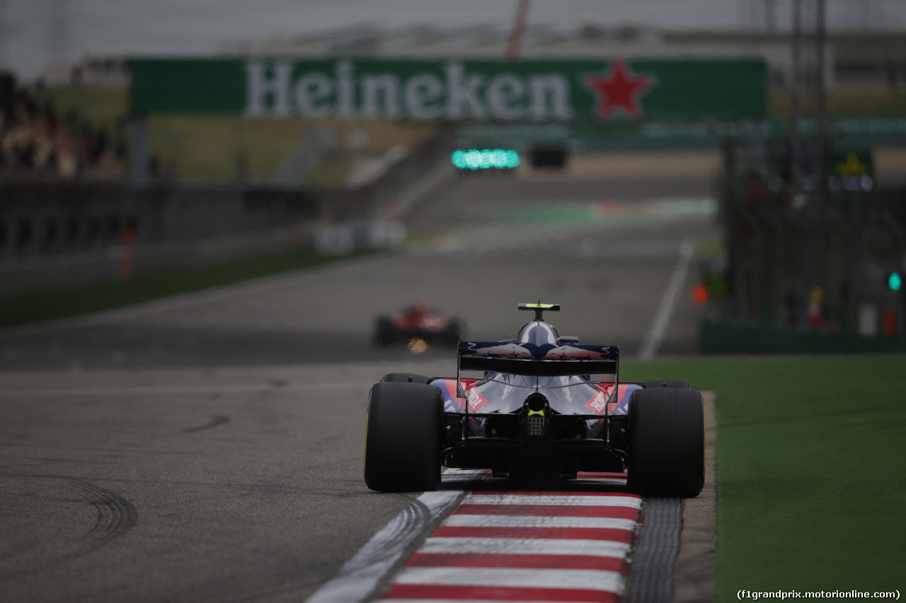 GP CINA, 13.04.2018- Prove Libere 1, Pierre Gasly (FRA) Scuderia Toro Rosso STR13