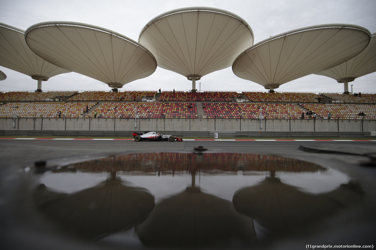 GP CINA, 13.04.2018- Prove Libere 1, Kevin Magnussen (DEN) Haas F1 Team VF-18