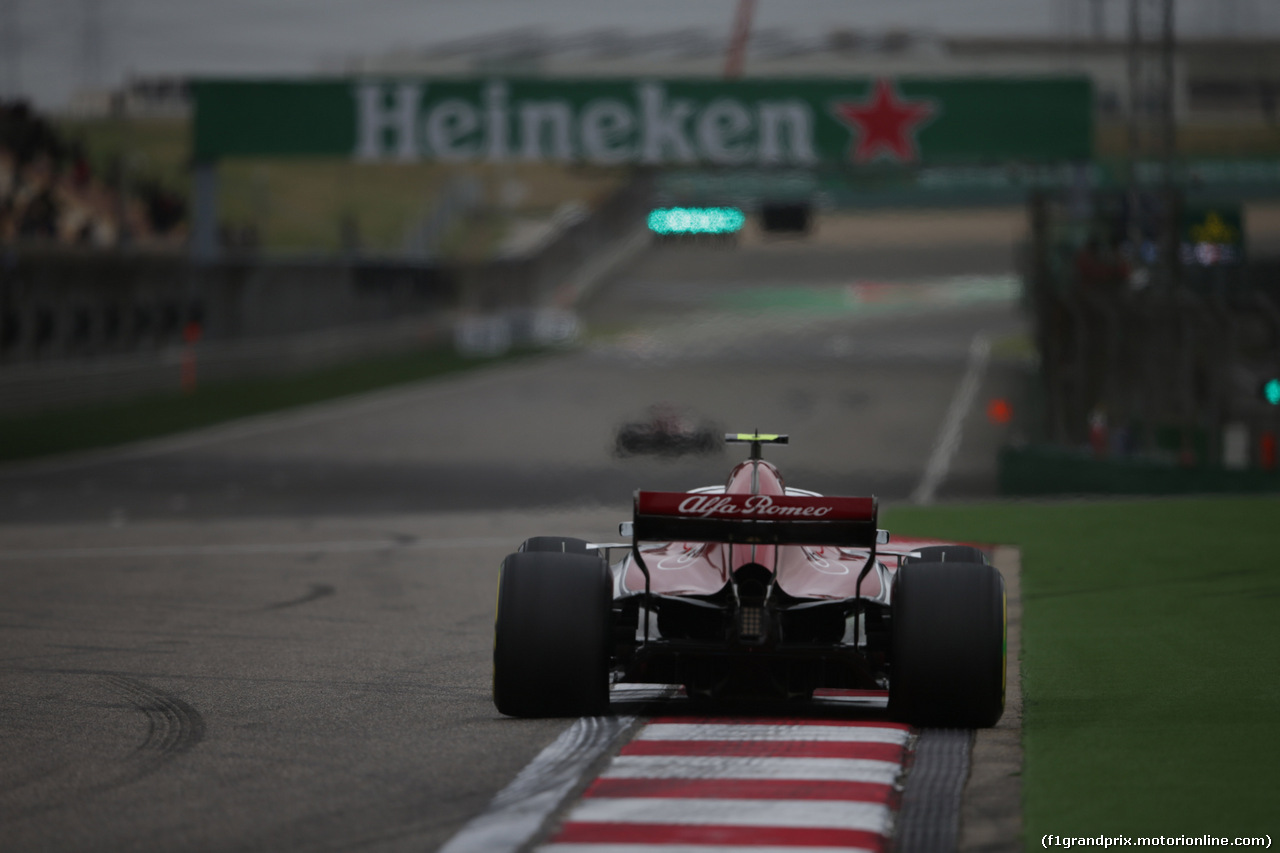 GP CINA, 13.04.2018- Prove Libere 1, Charles Leclerc (GER) Alfa Romeo Sauber C37