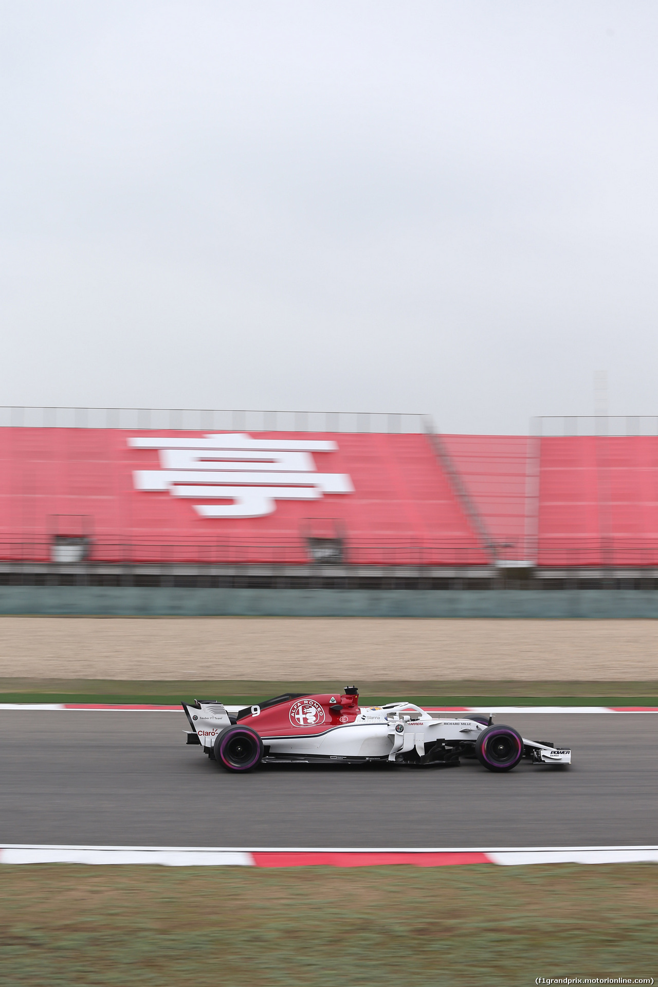 GP CINA, 13.04.2018- Prove Libere 2, Marcus Ericsson (SUE) Alfa Romeo Sauber C37